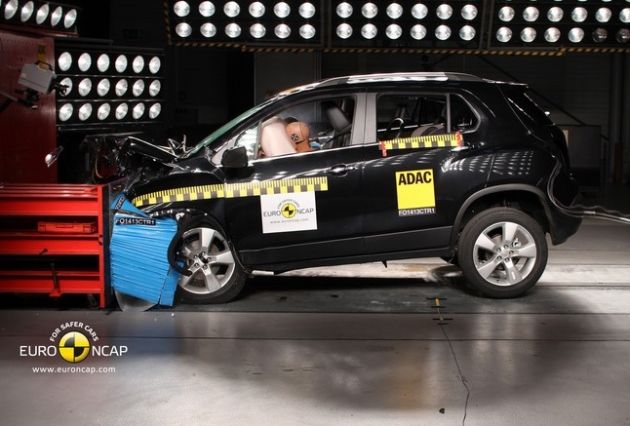 Краш-тест Chevrolet Trax Краш-тест Chevrolet Trax