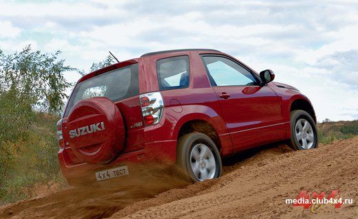 С пониженной передачей и короткой колесной базой Vitara нигде не сдается С пониженной передачей и короткой колесной базой Vitara нигде не сдается